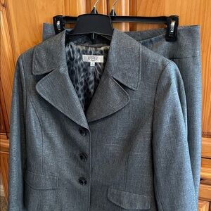 Kasper Women's Charcoal Suit Jacket